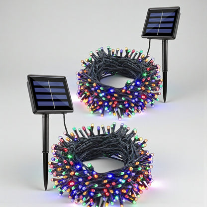 SolarDreams®  Luz Navideña con Panel Solar